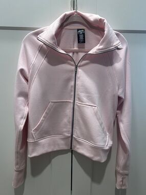 Avia Pink Zip-Up Athletic Sweatshirt Jacket
